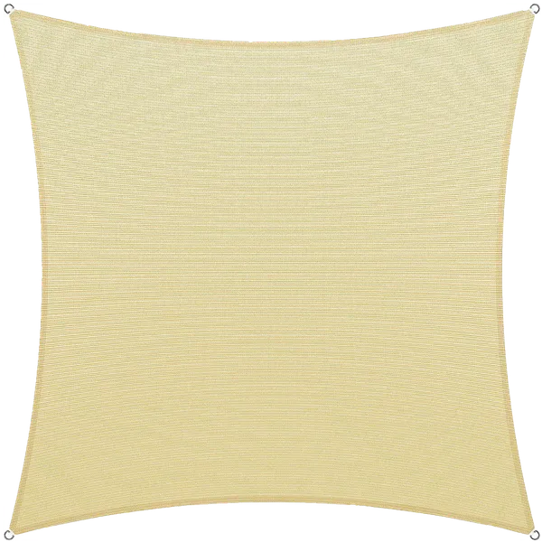 Toldo Exterior de Sombra Jardín Cuadrado Trical 3X3mts